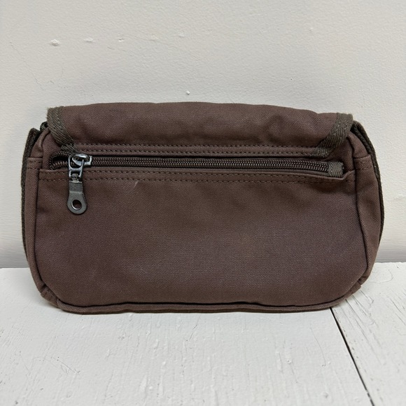 Gootium Brown Canvas Backpack Travel Bag with Leather Accents - Picture 9 of 11